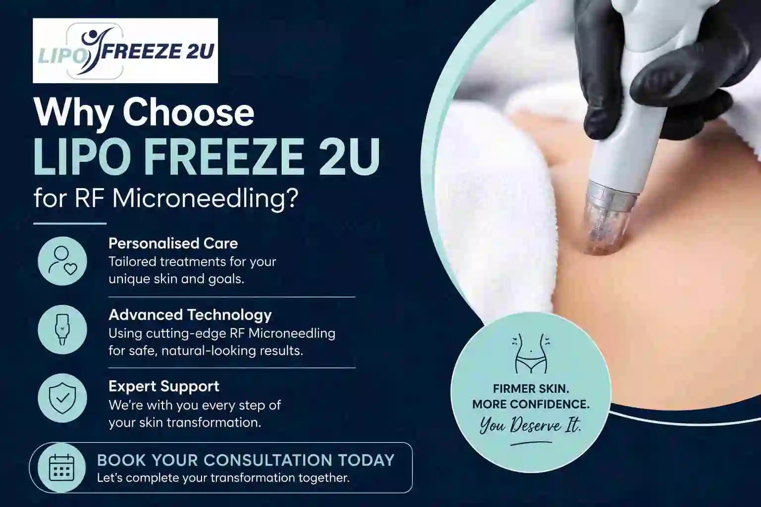 Why Choose LIPO FREEZE 2U for RF Microneedling Nottingham?