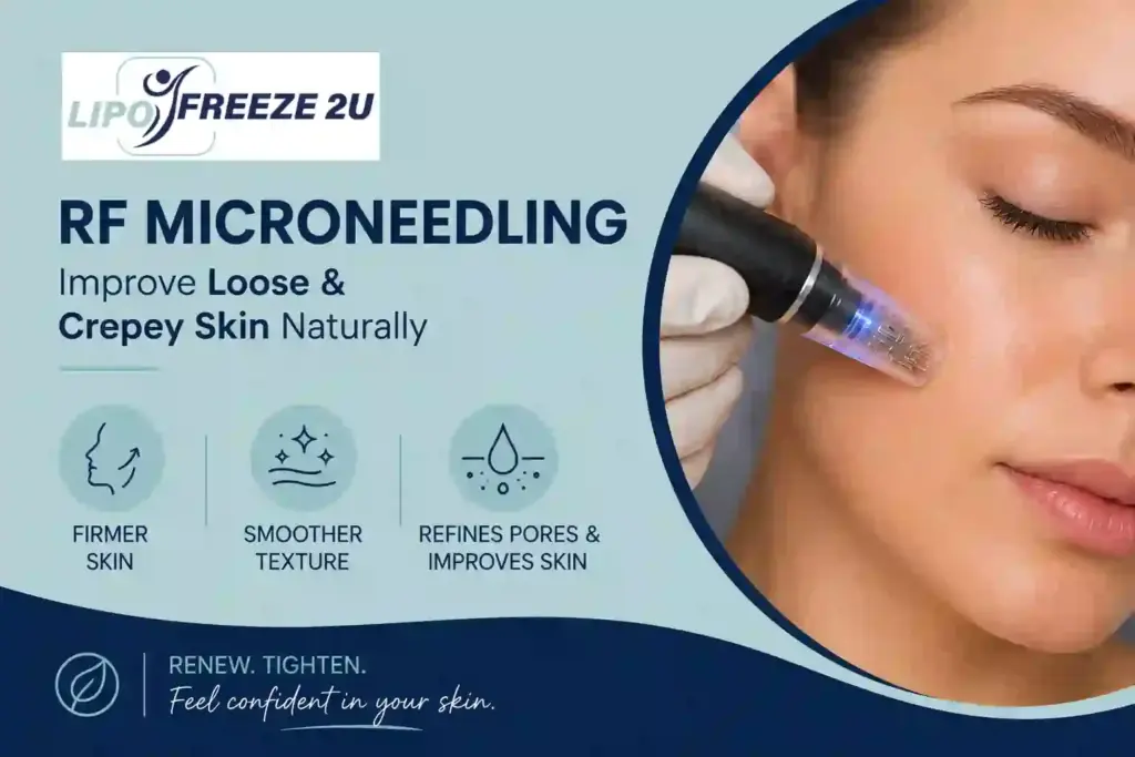 Can RF Microneedling Help Improve Loose and Crepey Skin Nottingham?